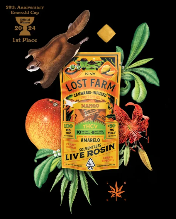 Lost farm gummies 100mg